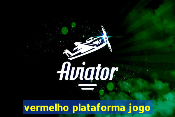 vermelho plataforma jogo